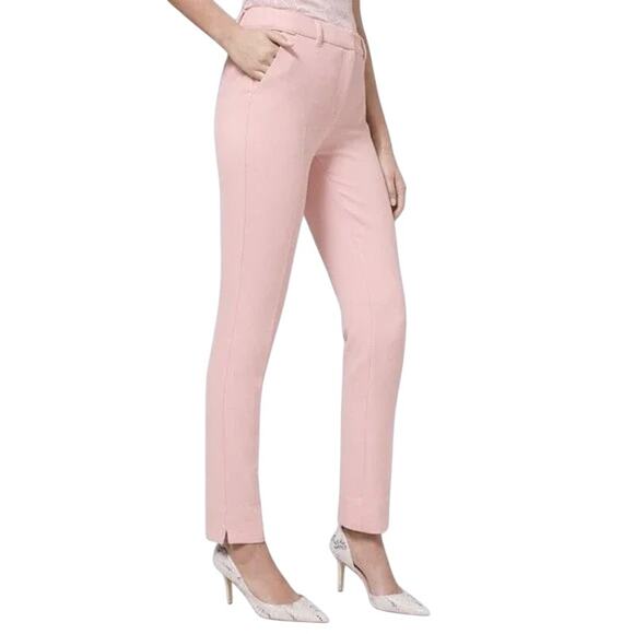 WHBM "Goddess" Pink Luxe Suiting Slim Pants Size 2 💖💼🌸 - Picture 2 of 14